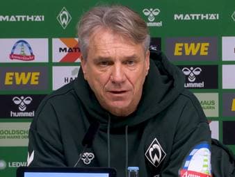 Werder Bremen ging gegen den VfB Stuttgart zu Hause mit 0:4 unter. Trainer Horst Steffen ärgerte sich nach der Partie über den Platzverweis für Karim Coulibaly.
