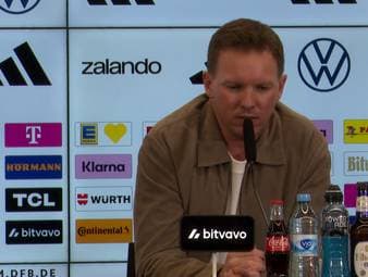 Julian Nagelsmann spricht über das letzte heftige Foul von Antonio Rüdiger - und spricht dem DFB-Star das Vertrauen aus.