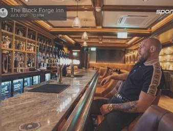 Während Conor McGregor seinen Schien- und Wadenbeinbruch auskuriert, genehmigt er seinen Fans einen spektakulären Blick auf seine neueste Investition.