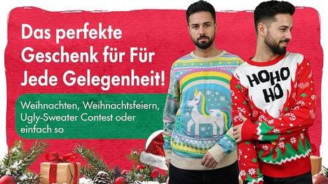 Ugly Christmas Sweater – Noch rechtzeitig vor Weihnachten!