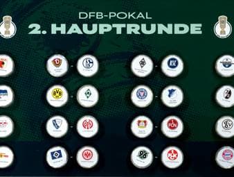 Der FC Bayern hat mit dem 1. FC Magdeburg Losglück, der BVB muss gegen Werder Bremen dran und der HSV empfängt Eintracht Frankfurt. 