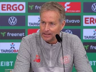 Die Saison von Bayer 04 Leverkusen läuft nicht wie geplant. Nun müssen sie im Pokal ausgerechnet gegen die Bayern spielen. Kasper Hjulmand ist trotz alledem optimistisch und möchte nach Berlin den DFB Pokal gewinnen.