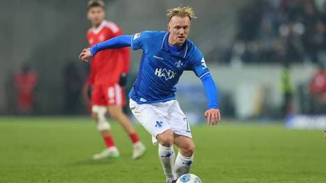 Darmstadts Torjäger Isac Lidberg