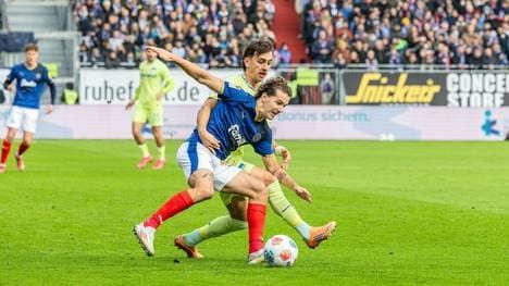 Umkämpftes Spiel in Kiel