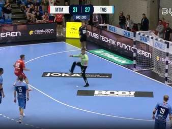 MT Melsungen - TVB Stuttgart aus der Handball-Bundesliga