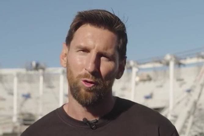 Hier meldet sich Messi nach seiner Entscheidung zu Wort