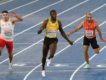 Owen Ansah ist bei den am Montag beginnenden Leichtathletik-Europameisterschaften in Birmingham einer der deutschen Hoffnungsträger. Nebenbei kämpft er gegen eine drohende Sperre.