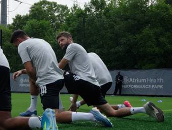 Thomas Müller spielt am Mittwoch im All-Star-Team der MLS gegen das All-Star-Team aus Mexiko. Doch eine wichtige Sache hat der Ex-Bayern-Profi im Training vergessen. 
