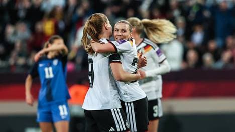 Deutschland ging früh mit 2:0 gegen Slowenien in Führung