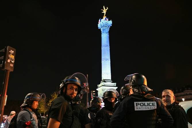 Unzählige Festnahmen in Paris