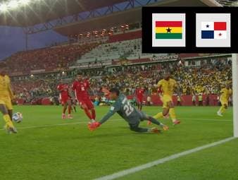 Lange Zeit plätschert die Partie zwischen Ghana und Panama weitgehend ereignislos vor sich her. Ein starker Angriff reicht jedoch für die Führung in der Nachspielzeit - aber auch danach geht es nochmal hoch her!