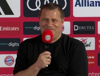 Sportvorstand Max Eberl findet die Transfergerüchte rund um den FC Bayern München "amüsant". Der Funktionär schließt weitere Zugänge dabei klar aus.  