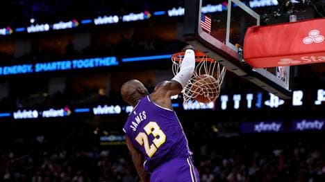 Traf 13 seiner 14 Würfe: LeBron James