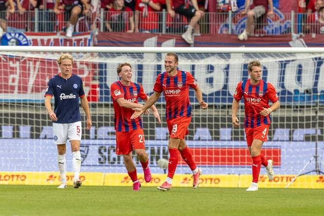 Heidenheim mit spätem Erfolg