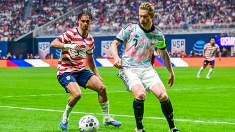 Belgiens Kevin De Bruyne im Freundschaftsspiel gegen die USA