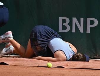 Aufgabe! Bittere Sturz-Szene bei French Open
