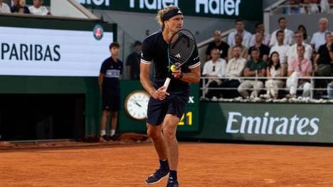 Alexander Zverev konnte in Paris den nächsten Sieg feiern