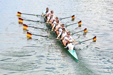 Achter rudert zu EM-Silber