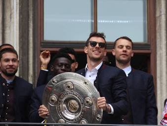 Besondere Goretzka-Verabschiedung bei Bayerns Meisterfeier