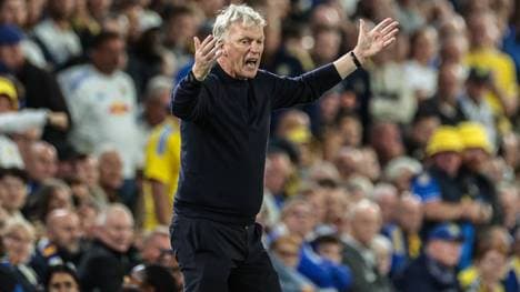Everton-Trainer David Moyes war alles andere als einverstanden mit dem Elfmeterpfiff