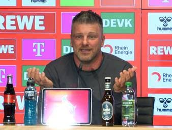 Kommt das Trainer-Beben in Köln? Nach dem 3:3 im Derby gegen Mönchengladbach wird die Luft dünn für Effzeh-Trainer Lukas Kwasniok. Doch der 44-Jährige ist von seiner Arbeit überzeugt.