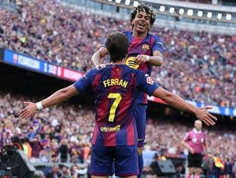 Barca nutzt Real-Patzer aus