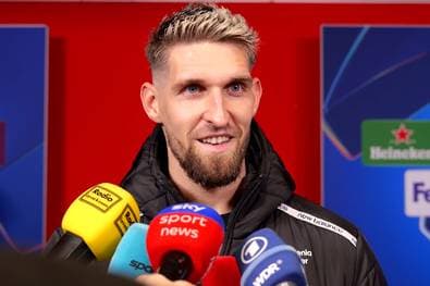 "Big Point": Andrich scherzt mit Reporter