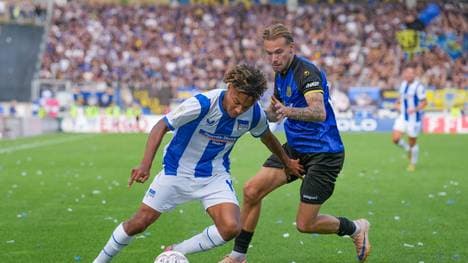 Saarbrücken verlangte Hertha alles ab
