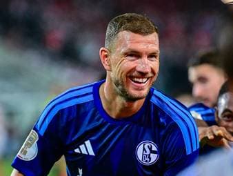 Dzeko macht den Unterschied - Schalke müht sich weiter