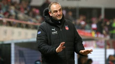 Frank Schmidt ist langjähriger Coach bei Heidenheim