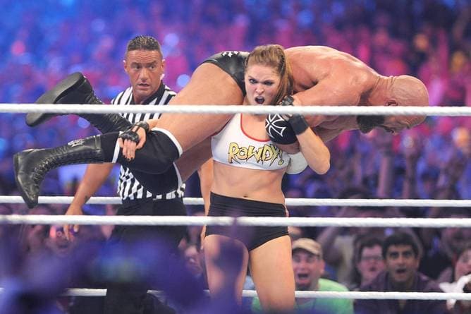 Wrestling-Sensation um Ronda Rousey