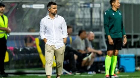 Zeljkovic wird am Mittwoch an der Seitenlinie stehen