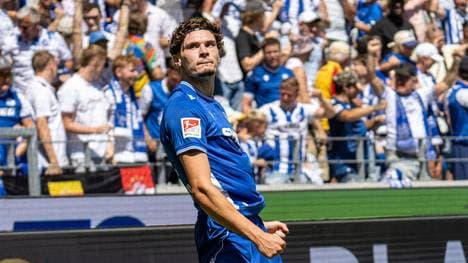 Moritz Broschinski traf doppelt für den KSC