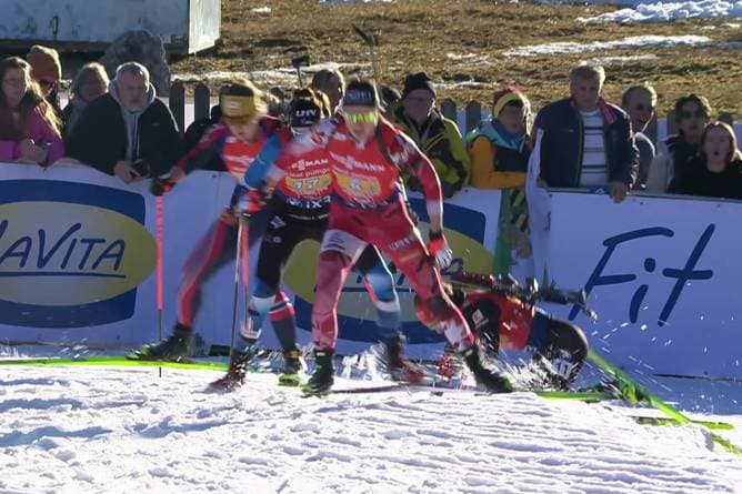 Deutschland jubelt trotz Sturz