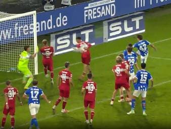 Mehr Drama geht fast nicht. Was lange wie ein sicherer Sieg von Hansa Rostock gegen VfB Stuttgart II aussieht, endet in einem Last-Minute-Drama.