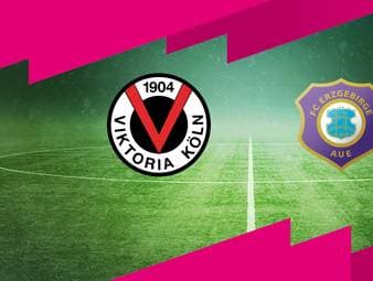 FC Viktoria Köln - Erzgebirge Aue: Tore und Highlights | 3. Liga