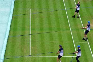 Wetterkapriolen in Berlin: Tennis-Finals verschoben