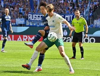 Der VfL Bochum hat das einzige Zweitligaduell in der ersten Runde des DFB-Pokals für sich entschieden auch dank eines großartigen Timo Horns.