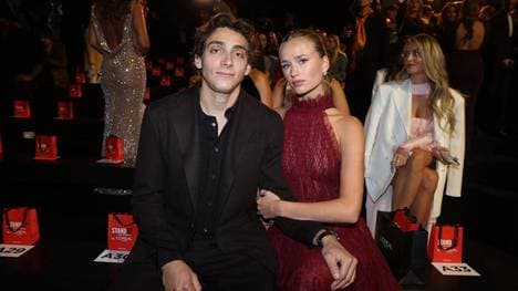 Armand Duplantis und seine Frau Desire Inglander