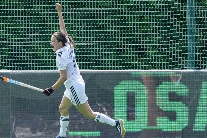Hockey: Deutsche Frauen mit Doppelsieg gegen England
