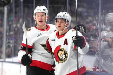 Stützle-Doppelpack bei Sieg - auch Draisaitl gewinnt