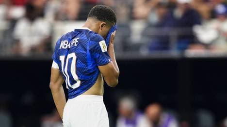 Für die französische Nationalmannschaft um Kylian Mbappé ist der Finaltraum geplatzt