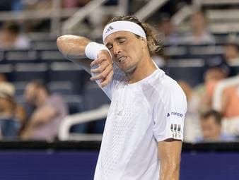 Gebrauchter Abend für Zverev