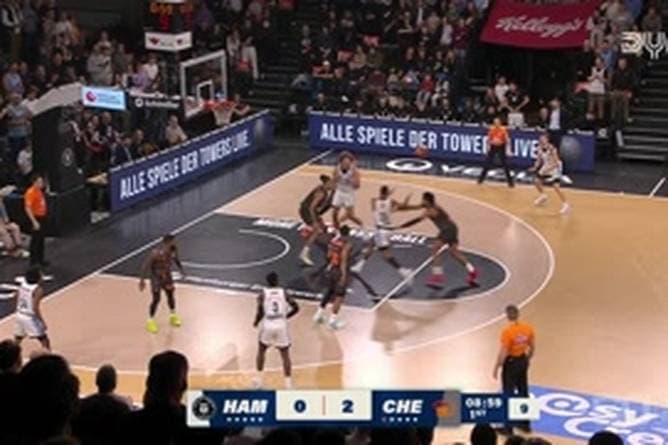 Spiel Highlights zu Veolia Towers Hamburg - NINERS Chemnitz