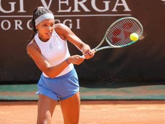 Sie spielte schon das Double von Serena Williams