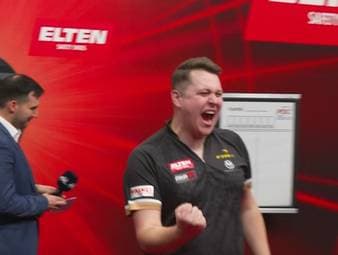 Paul Krohne zeigt sich nach seinem Sieg über Cameron Menzies überglücklich und er freut sich auf weitere Aufgaben auf der European Tour  .