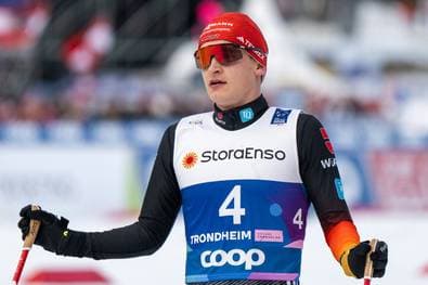 Schmid in Lahti auf dem Podium