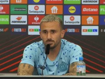 Aleix García macht Leverkusens Ambitionen klar. Die Europa League sei ein wichtiges Saisonziel, immerhin war der Klub vor zwei Jahren nah am Titel. Diesmal soll es klappen.