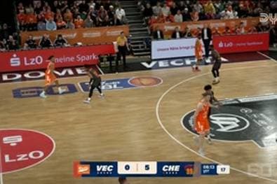 Spiel Highlights zu RASTA Vechta - NINERS Chemnitz