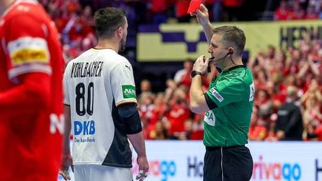 Jannik Kohlbacher sah in der Schlussphase die Rote Karte